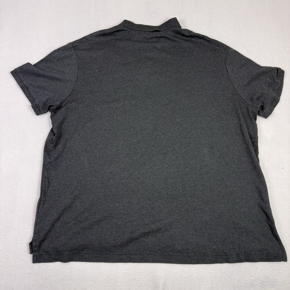 Polo Ralph Lauren XXL Gray Andover Heather Classic Fit Short Sleeve Polo Shirt - Picture 8 of 8